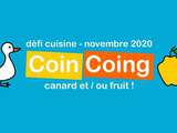 Résultats du défi du mois de novembre 2020 (Coin coing canard et/ou fruit)