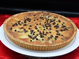 Tarte amandine poire chocolat