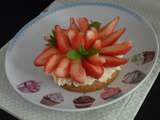 Tarte aux fraises version express