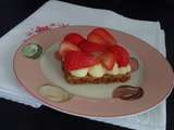 Tartelettes fraises rhubarbe