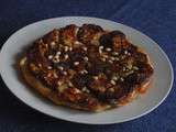 Tatin d’aubergines au miel