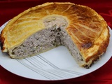 Tourte à la viande et au Riesling