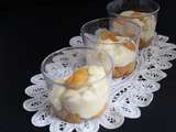 Verrine de crème namélaka vanille tonka et pommes caramélisées