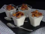 Verrine mousse de Brie pomme poire