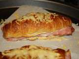 Croissant au jambon