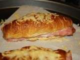 Croissants au jambon