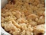 Crumble aux pommes - Thermomix - (ou pas)