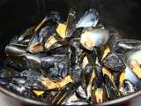 Moules au safran