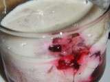 Panna cotta aux fruits rouges