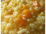 Risotto au potimarron - thermomix - (ou pas)