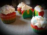 Cupcakes arc-en-ciel