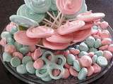 Sucettes de meringues