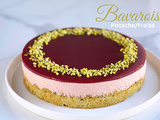 Bavarois Pistache Fraise recette facile