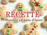 Biscuits de Noël en pain d’épices