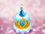 Blog Planete GateauLa Couronne d'Elsa et ses diamants en Isomalt - Blog Planete Gateau