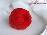 Entremets Trompe l’oeil en forme de Framboise