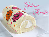 Gâteau roulé imprimé