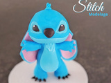 Modelage Stitch en pâte à sucre