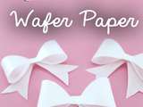 Noeud papillon en Wafer Paper