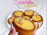 Tartelettes Citron Praliné fleuries