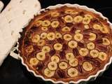 Tarte chocolat banane et noix de pécan