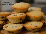 Financiers aux pépites de chocolat