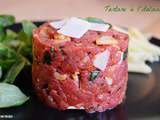 Tartare de bœuf à l'italienne