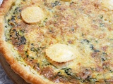 Simple et tout aussi savoureuse, cette Quiche saumon-épinard-chèvre vous ravira