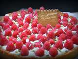 Tarte Framboises Chocolat blanc