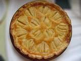 Tarte amandine aux poires