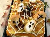 Gâteau halloween aux pommes et caramel beurre salé