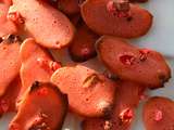 Langues de chat aux pralines roses