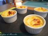 Mini flans de Maroilles