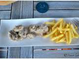 Rognons de veau aux fines échalotes, flambés au whisky