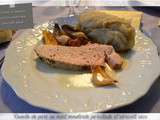 Rouelle de porc au miel, moutarde, persillade et abricots secs