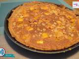 Tarte noisettine aux mangues