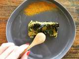 Flan de chou kale au curry