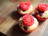 Cupcake aux framboises