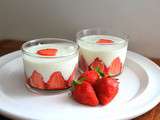 Dessert facile et de saison : Fraises, vanille et fromage blanc