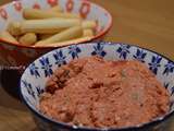 Tartinade tomate, mozza et basilic