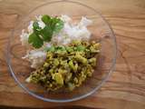 Courgettes/lentilles/riz aux saveurs d'Asie {sans gluten}