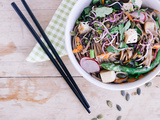 Nouilles Soba, vegan et sans gluten (avec une touche de Tokyo)