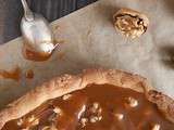 Tarte aux noix et caramel au beurre salé