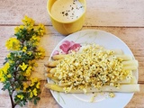 Asperges blanches à la flamande