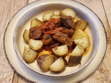 Bœuf bourguignon chorizo à la tomate au Cookéo