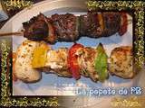 Brochettes de poulet au Cajun