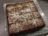 Brownie aux marrons et aux pépites de chocolat