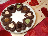 Cœurs gourmands au chocolat