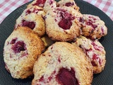 Cookies à la framboise