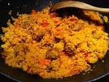 Couscous express aux boulettes de boeuf (10 points)